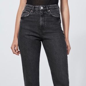 ZARA FIT HIGH RISE ANKLE LENGTH JEANS